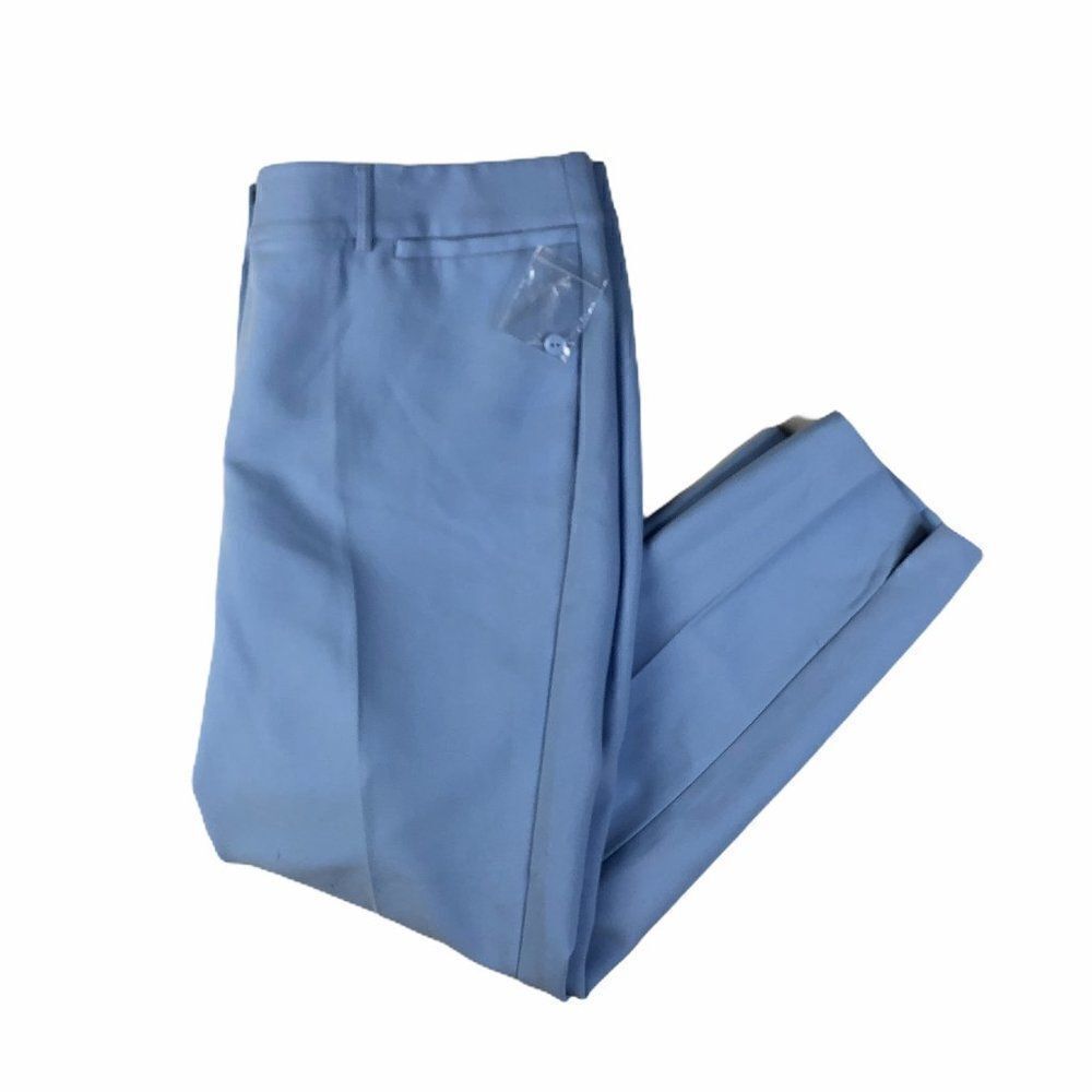 Lane Bryant Allie Blue Skinny Ponte Pants NWT 16